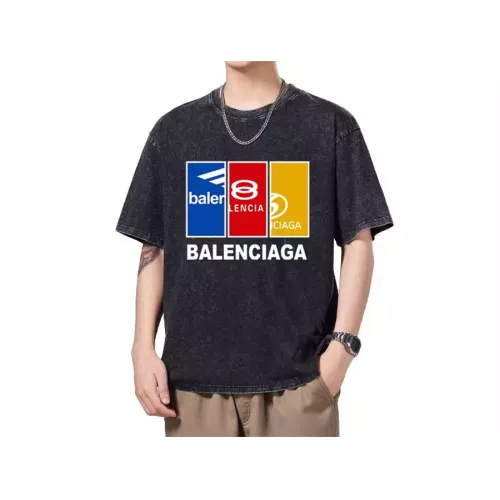 Cheap Balenciaga T-Shirts Short Sleeved For Men #1347051, $$45.00 USD On Balenciaga T-Shirts