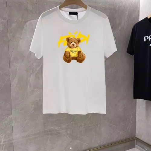 Cheap Fendi T-Shirts Short Sleeved For Unisex #1347111, $$25.00 USD On Fendi T-Shirts