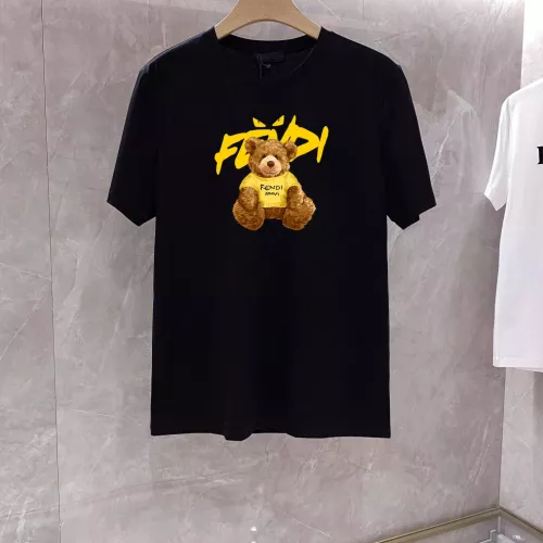 Cheap Fendi T-Shirts Short Sleeved For Unisex #1347112, $$25.00 USD On Fendi T-Shirts