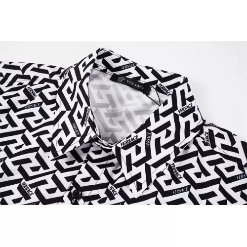 Replica Versace Shirts Long Sleeved For Men #1347155 $42.00 USD for Wholesale