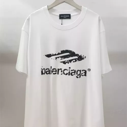 Cheap Balenciaga T-Shirts Short Sleeved For Unisex #1347333, $$42.00 USD On Balenciaga T-Shirts