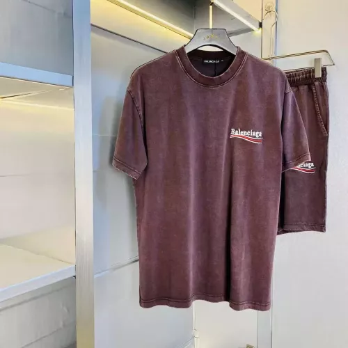 Cheap Balenciaga Fashion Tracksuits Short Sleeved For Unisex #1347385, $$52.00 USD On Balenciaga Fashion Tracksuits