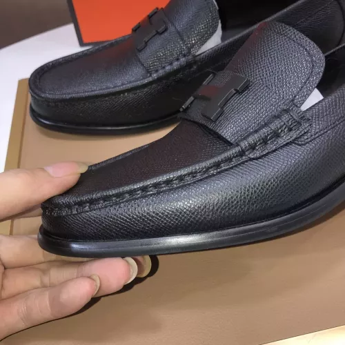 Replica Hermes Leather Shoes For Men #1347406 $100.00 USD for Wholesale