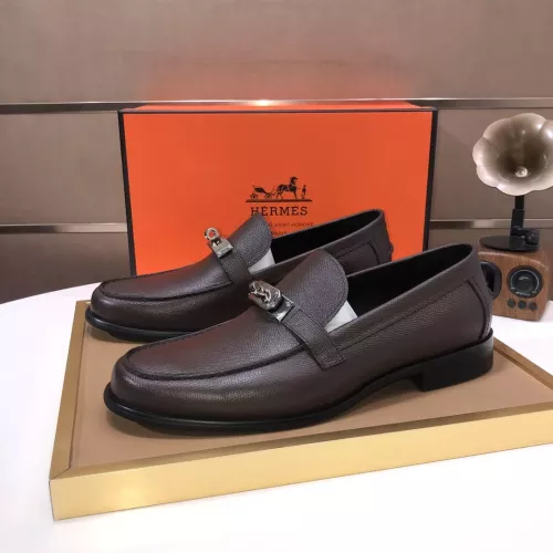 Cheap Hermes Leather Shoes For Men #1347410, $$100.00 USD On Hermes Leather Shoes