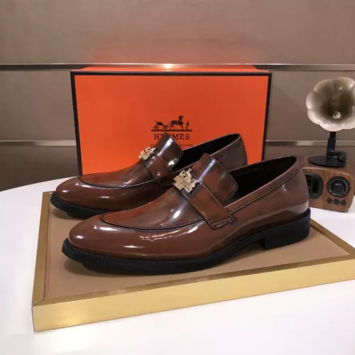 Cheap Hermes Leather Shoes For Men #1347412, $$92.00 USD On Hermes Leather Shoes