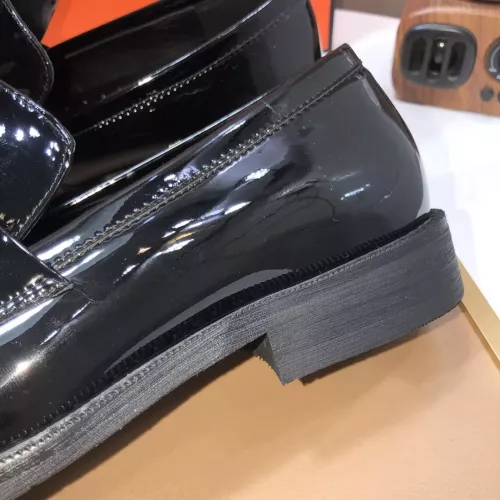 Replica Hermes Leather Shoes For Men #1347413 $92.00 USD for Wholesale