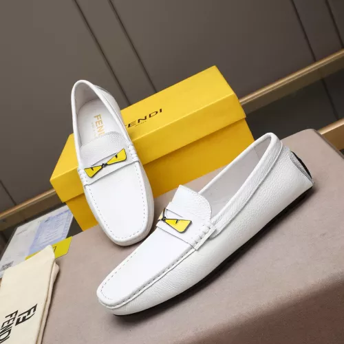 Cheap Fendi Leather Shoes For Men #1347414, $$80.00 USD On Fendi Leather Shoes