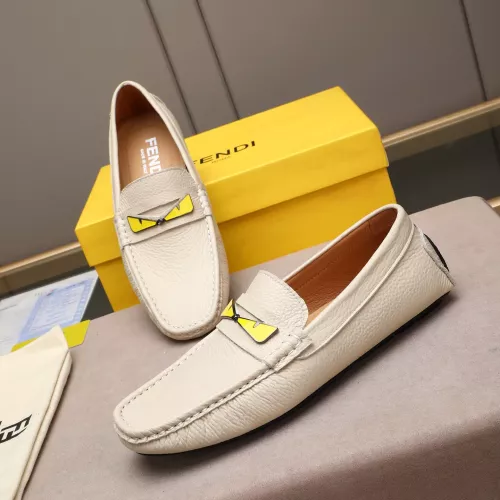 Cheap Fendi Leather Shoes For Men #1347415, $$80.00 USD On Fendi Leather Shoes