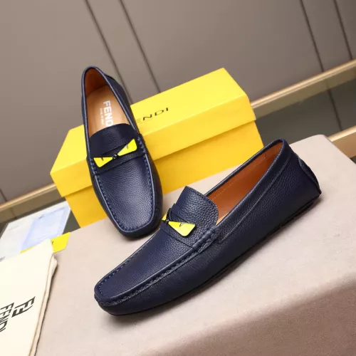 Cheap Fendi Leather Shoes For Men #1347416, $$80.00 USD On Fendi Leather Shoes