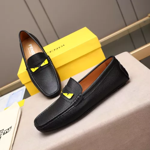 Cheap Fendi Leather Shoes For Men #1347417, $$80.00 USD On Fendi Leather Shoes
