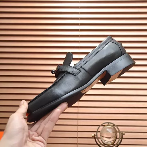 Replica Hermes Leather Shoes For Men #1347439 $98.00 USD for Wholesale