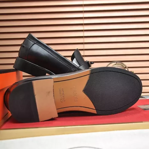 Replica Hermes Leather Shoes For Men #1347439 $98.00 USD for Wholesale