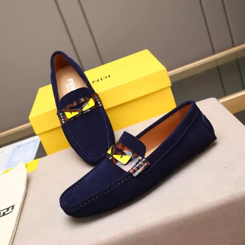 Cheap Fendi Leather Shoes For Men #1347511, $$80.00 USD On Fendi Leather Shoes