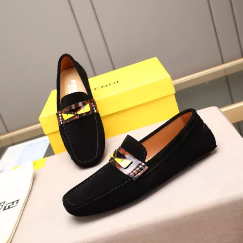 Cheap Fendi Leather Shoes For Men #1347512, $$80.00 USD On Fendi Leather Shoes