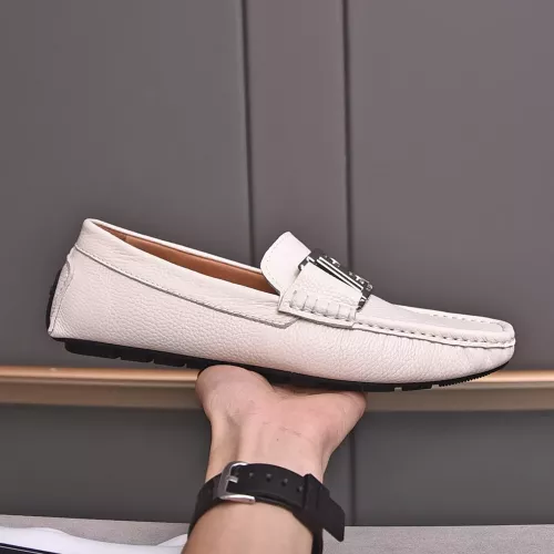 Replica Balmain Leather Shoes For Men #1347514 $80.00 USD for Wholesale