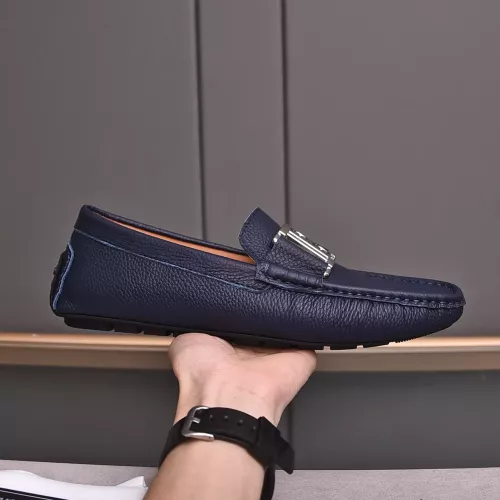 Replica Balmain Leather Shoes For Men #1347515 $80.00 USD for Wholesale