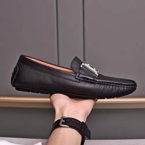 Replica Balmain Leather Shoes For Men #1347516 $80.00 USD for Wholesale