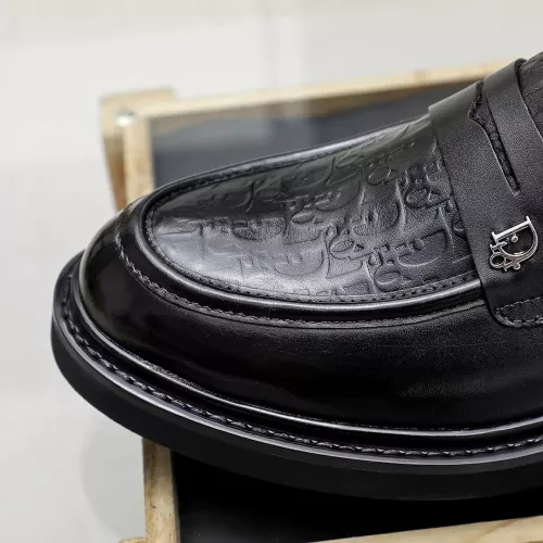 Replica Christian Dior Leather Shoes For Men #1347517 $98.00 USD for Wholesale