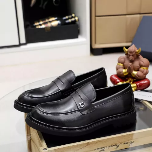 Replica Christian Dior Leather Shoes For Men #1347519 $98.00 USD for Wholesale