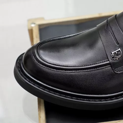 Replica Christian Dior Leather Shoes For Men #1347519 $98.00 USD for Wholesale