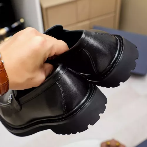 Replica Christian Dior Leather Shoes For Men #1347519 $98.00 USD for Wholesale