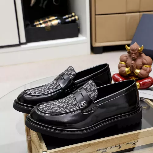 Replica Christian Dior Leather Shoes For Men #1347521 $98.00 USD for Wholesale
