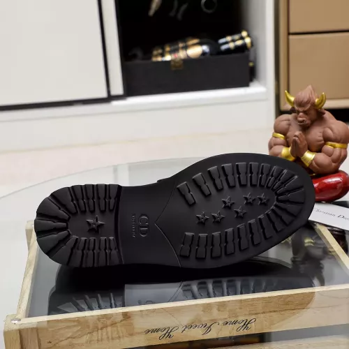 Replica Christian Dior Leather Shoes For Men #1347521 $98.00 USD for Wholesale