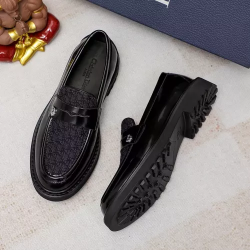 Replica Christian Dior Leather Shoes For Men #1347522 $98.00 USD for Wholesale