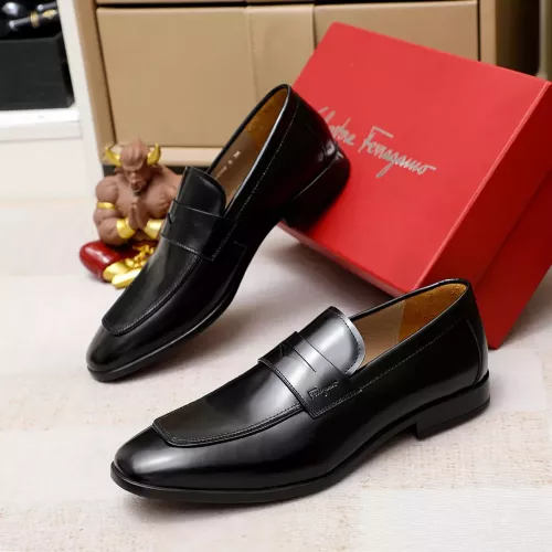 Cheap Salvatore Ferragamo Leather Shoes For Men #1347526, $$108.00 USD On Salvatore Ferragamo Leather Shoes