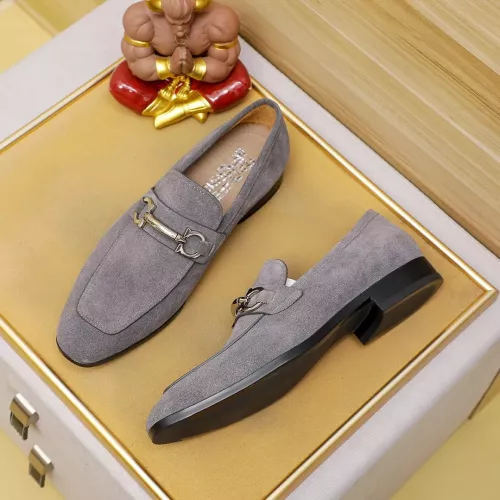 Cheap Salvatore Ferragamo Leather Shoes For Men #1347528, $$108.00 USD On Salvatore Ferragamo Leather Shoes