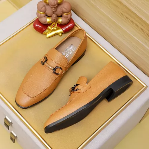 Cheap Salvatore Ferragamo Leather Shoes For Men #1347531, $$108.00 USD On Salvatore Ferragamo Leather Shoes
