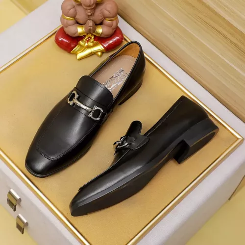 Cheap Salvatore Ferragamo Leather Shoes For Men #1347533, $$108.00 USD On Salvatore Ferragamo Leather Shoes