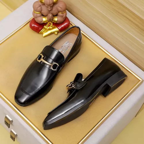 Cheap Salvatore Ferragamo Leather Shoes For Men #1347534, $$108.00 USD On Salvatore Ferragamo Leather Shoes