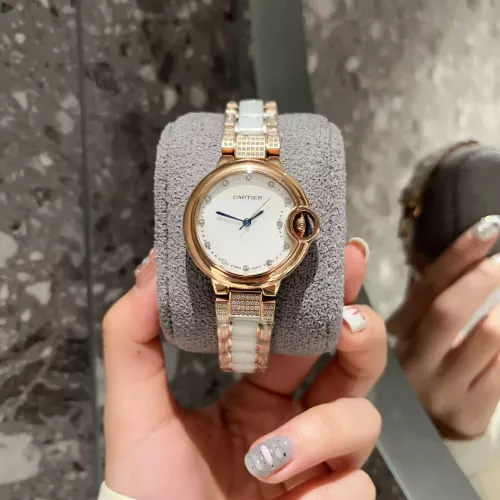 Cheap Cartier AAA Quality Watches For Women #1347580, $$165.00 USD On Cartier AAA Quality Watches