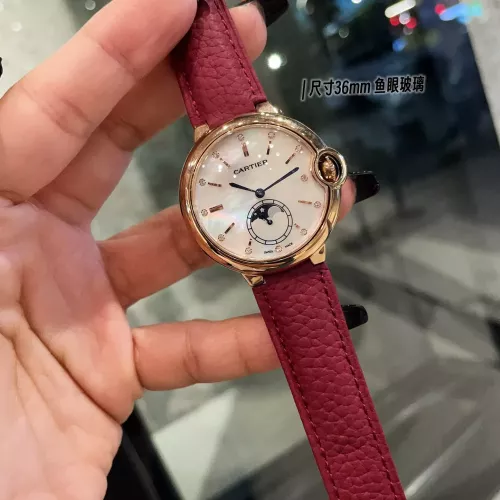 Cheap Cartier AAA Quality Watches For Women #1347590, $$108.00 USD On Cartier AAA Quality Watches