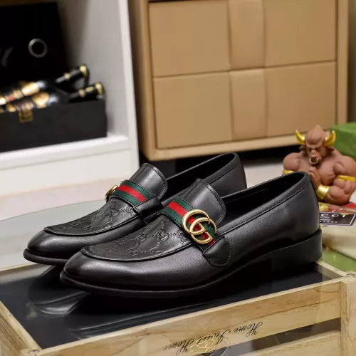 Replica Gucci Oxfords Shoes For Men #1347627 $80.00 USD for Wholesale