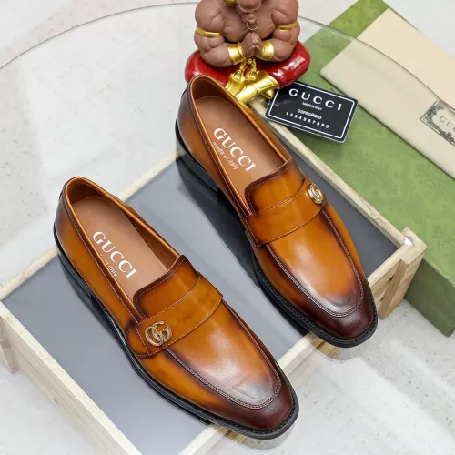Replica Gucci Oxfords Shoes For Men #1347644 $80.00 USD for Wholesale