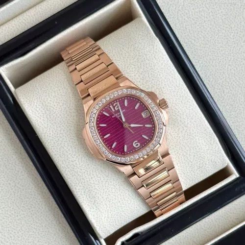 Replica Patek Philippe AAA Quality Watches For Women #1347757 $251.24 USD for Wholesale