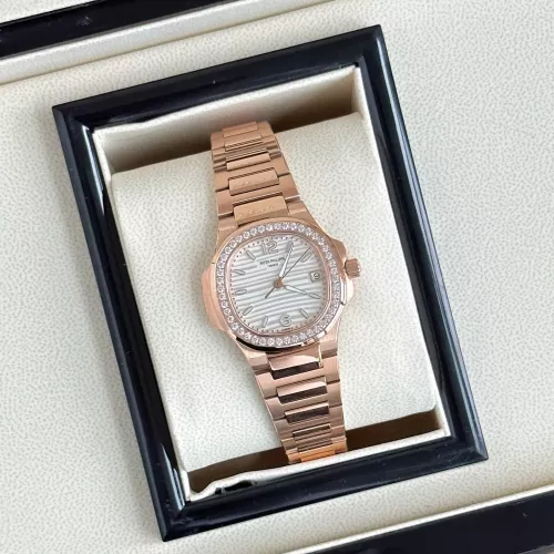 Replica Patek Philippe AAA Quality Watches For Women #1347758 $251.24 USD for Wholesale