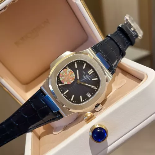Cheap Patek Philippe AAA Quality Watches In Navy For Men #1347767, $$241.32 USD On Patek Philippe AAA Quality Watches