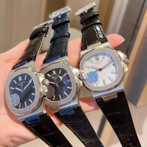 Replica Patek Philippe AAA Quality Watches In Navy For Men #1347767 $241.32 USD for Wholesale