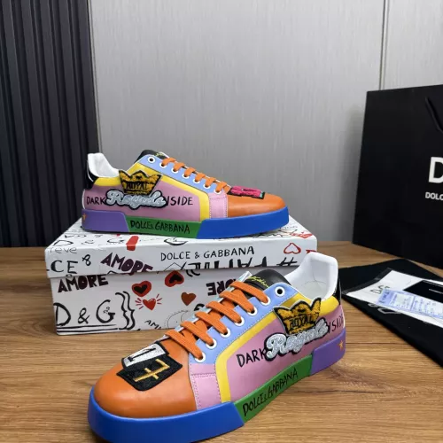 Replica Dolce & Gabbana D&G Casual Shoes For Men #1347846 $98.00 USD for Wholesale