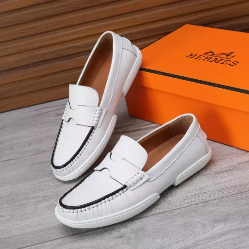 Cheap Hermes Leather Shoes For Men #1347868, $$96.00 USD On Hermes Leather Shoes