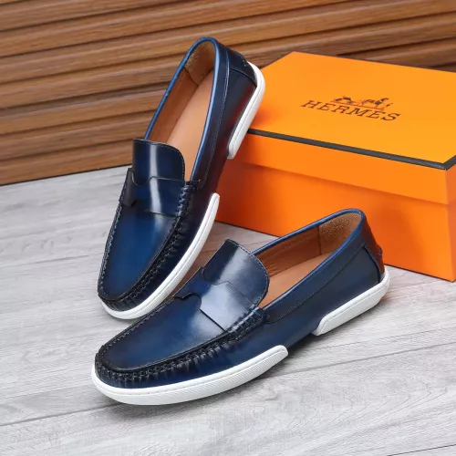Cheap Hermes Leather Shoes For Men #1347869, $$96.00 USD On Hermes Leather Shoes