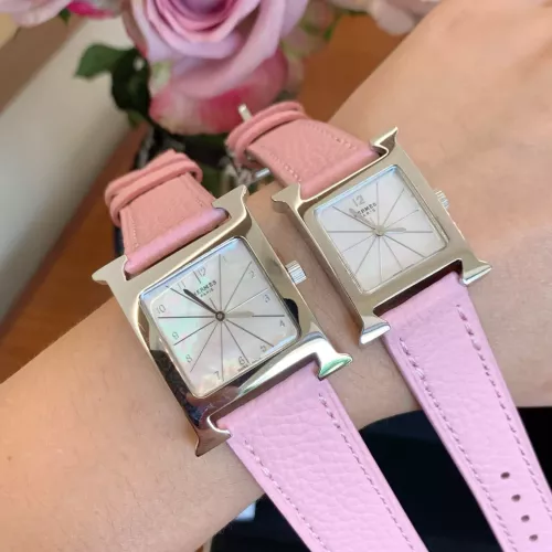 Replica Hermes AAA Quality Watches For Women #1347870 $118.00 USD for Wholesale