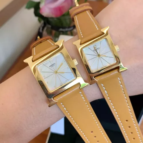 Replica Hermes AAA Quality Watches For Women #1347876 $128.00 USD for Wholesale