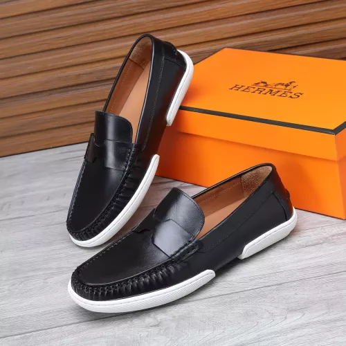 Cheap Hermes Leather Shoes For Men #1347878, $$96.00 USD On Hermes Leather Shoes