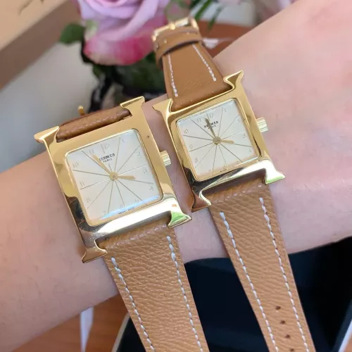 Replica Hermes AAA Quality Watches For Women #1347879 $128.00 USD for Wholesale