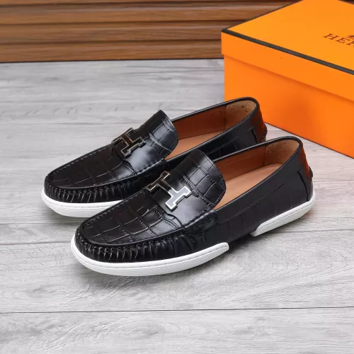 Cheap Hermes Leather Shoes For Men #1347882, $$96.00 USD On Hermes Leather Shoes