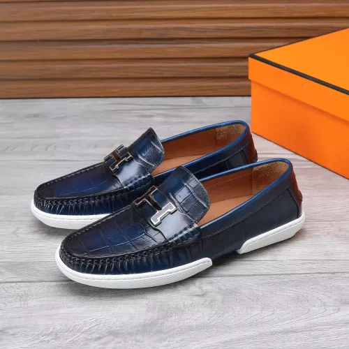 Cheap Hermes Leather Shoes For Men #1347887, $$96.00 USD On Hermes Leather Shoes
